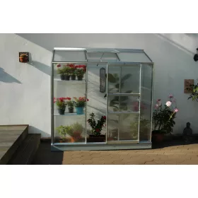 Üvegház 4 mm ezüst színű Ida 1300 PC
