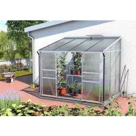 Üvegház 4 mm ezüst színű Ida 5200 PC