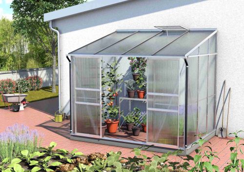 Üvegház 4 mm ezüst színű Ida 5200 PC