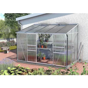 Üvegház 4 mm ezüst színű Ida 6500 PC
