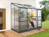 Üvegház 4 mm Ida 3300 PC fekete
