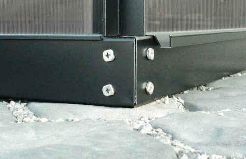 Horganyzott alap Uranus PC 8300 fekete