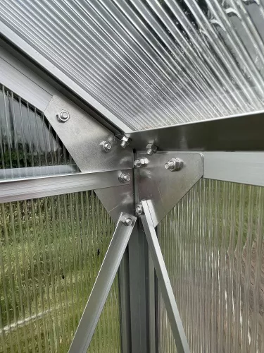 Üvegház 4 mm Triton 5000 ezüst
