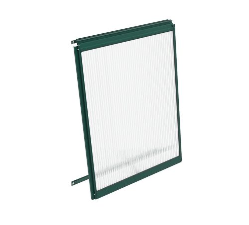 Fali szellőző ablak zöld 6 mm V típusú (40000604) PC