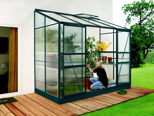 Üvegház 6 mm zöld színű Ida 3300 PC