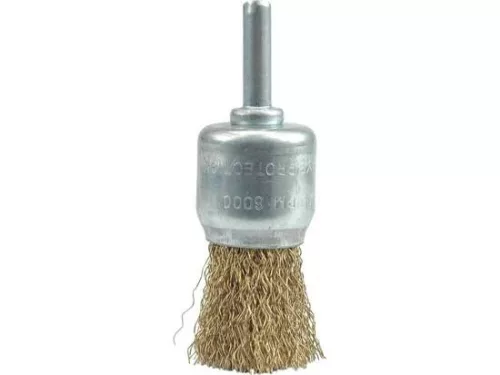Vorel drótkefe ecsetkefe csapos 24 mm réz