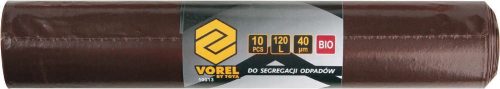 Vorel Szemeteszsák 120 L 40 µm 10 db bio hulladékhoz