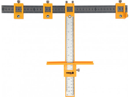 Vorel Állítható fúrósablon 200x250 mm