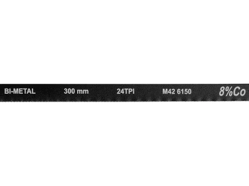 Vorel fém fűrészlap 300 mm 24 TPI 2 db CrV+Co8%