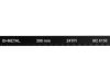 Vorel fém fűrészlap 300 mm 24 TPI 10 db CrV