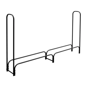 Vorel tűzifaállvány 30 cm 200x25x115 cm, acél