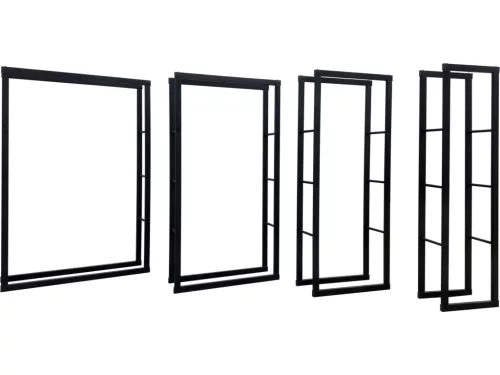 Vorel tűzifaállvány 40x25x150 cm