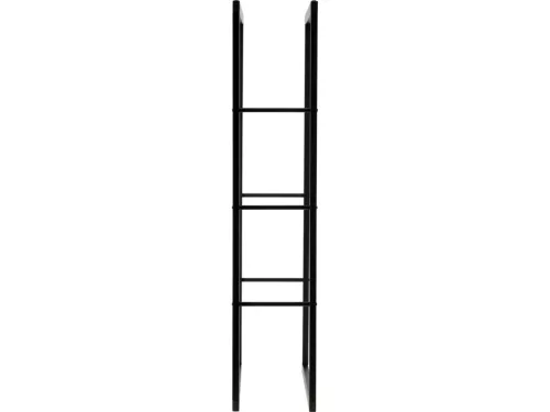 Vorel tűzifaállvány kandallóhoz 80×25×100 cm acél