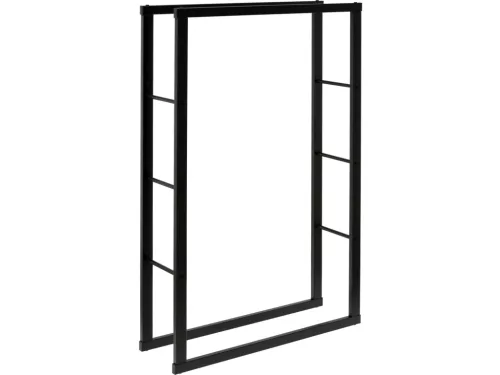 Vorel tűzifaállvány kandallóhoz 80×25×100 cm acél