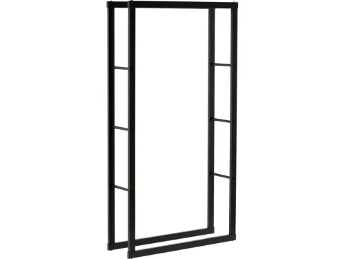 Vorel tűzifatartó kandallóhoz 80x25x150 cm acél