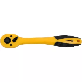 Vorel racsnis hajtószár 72 fogas gumírozott 3/8" (9,5 mm) 190 mm