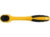 Vorel racsnis hajtószár 72 fogas gumírozott 3/8" (9,5 mm) 190 mm