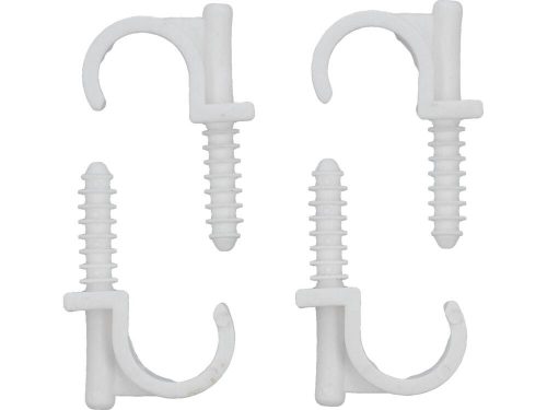 Vorel csőrögzítő műanyag, bordázott 4 részes 22 mm