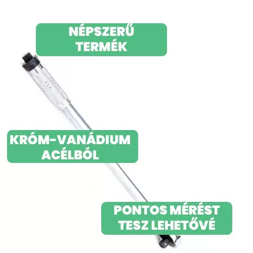 Vorel nyomatékkulcs 1/2" 28-210 Nm