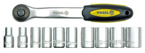 Vorel Dugókulcs készlet 11 részes 1/4" 5-14 mm