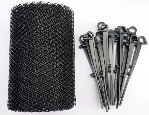 Vorel csatorna háló rögzítőkkel 6 m x 180 mm x 8 mm