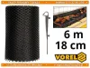 Vorel csatorna háló rögzítőkkel 6 m x 180 mm x 8 mm