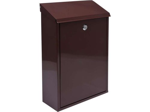 Vorel postaláda barna 400x250x100 mm