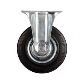 Vorel ipari kerék fix 200 mm 150 kg fekete