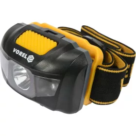 Vorel fejlámpa 3 LED 100 lm 55x47x29 mm