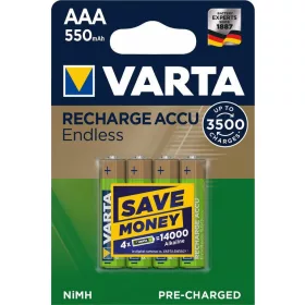 Varta akkumulátor AAA endless energy Ni-Mh 550mAh B4