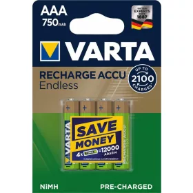 Varta akkumulátor AAA endless energy Ni-Mh 750mAh B4