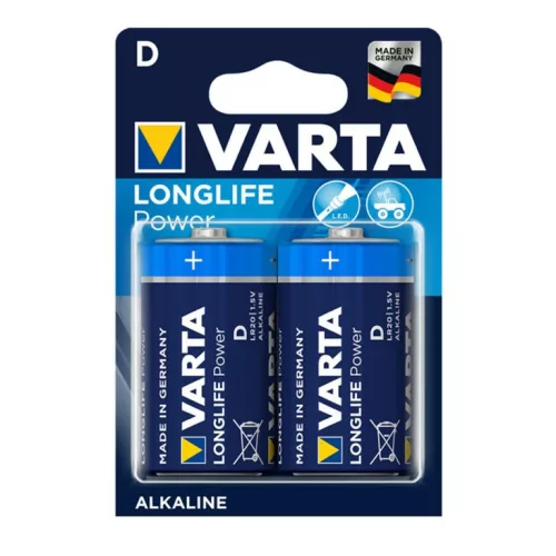 Varta longlife power alkáli góliát elem BL/2
