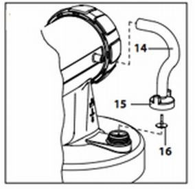Wagner szellőzőcső-készlet (tömlő, szelepfedél, membrán) HVLP