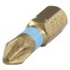 Wolfcraft csavarozó bit Diamant gyémántszemcsés 25mm Pozidriv PZ1
