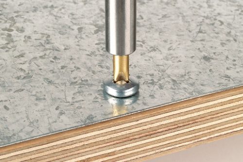 Wolfcraft csavarozó bit Diamant gyémántszemcsés 25mm Philips PH1