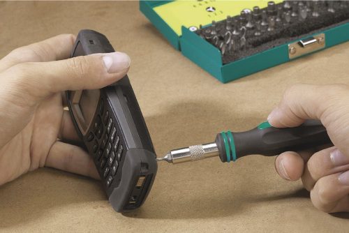 Wolfcraft bitkészlet biztonsági csavarokhoz, 31 részes