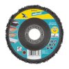 Wolfcraft univerzális tisztítókorong, SiC szemcsés, Ø125x22.2mm, sarokcsiszolóhoz