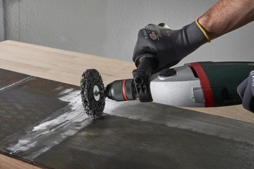 Wolfcraft univerzális tisztítókefe S=6mm Ø100x13mm