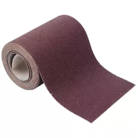 Wolfcraft tépőzáras csiszolópapírtekercs korund K120 115mm x 4m