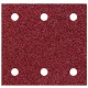 Wolfcraft tépőzáras csiszolólap korund K60,120,240 perforált 100x115mm 10db