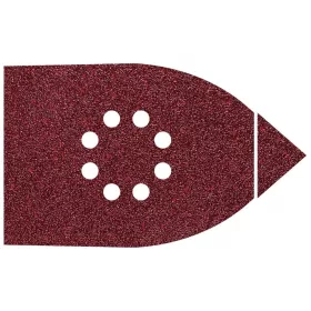 Wolfcraft tépőzáras csiszolólap korund K60 perforált 107x142mm 6db