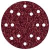 Wolfcraft tépőzáras csiszolókorong 14 lyukú korund K40 Ø150mm 5db