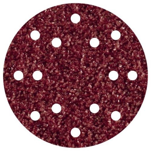 Wolfcraft tépőzáras csiszolókorong 14 lyukú korund K40 Ø150mm 5db