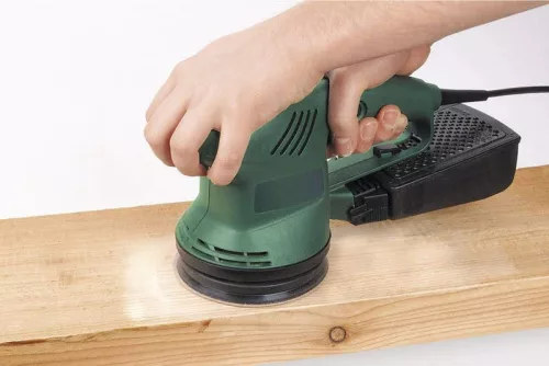 Wolfcraft tépőzáras csiszolókorong 14 lyukú korund K120 150mm 5db