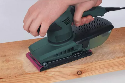Wolfcraft csiszolólap korund K120 93x230mm perforált 5db
