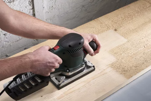 Wolfcraft tépőzáras csiszolólap korund K80 93x190mm perforált 5db