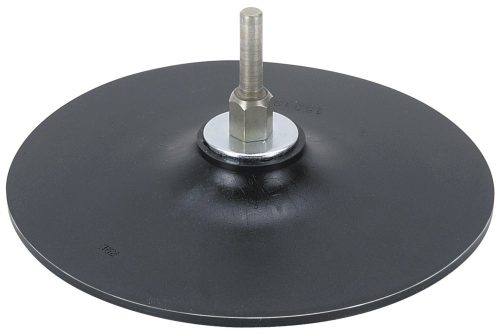 Wolfcraft gumitányér fúrógéphez - 125 mm, tépőzáras, befogás: 6 mm