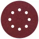 Wolfcraft tépőzáras csiszolókorong korund K400 125mm perforált 5db
