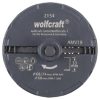 Wolfcraft szuper lyukfűrész 3 részes ø60,67,74 mm