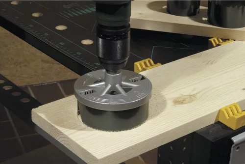 Wolfcraft lyukfűrész 5 részes 60,68,74,80,95 mm, S=10mm, fémtest